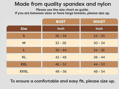 Strapless Butt Lifting Body Shaper - Beige