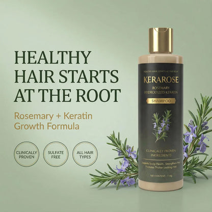 Kerarose Rosemary Shampoo For Hair Growth (Buy 1 Get 1 Free)